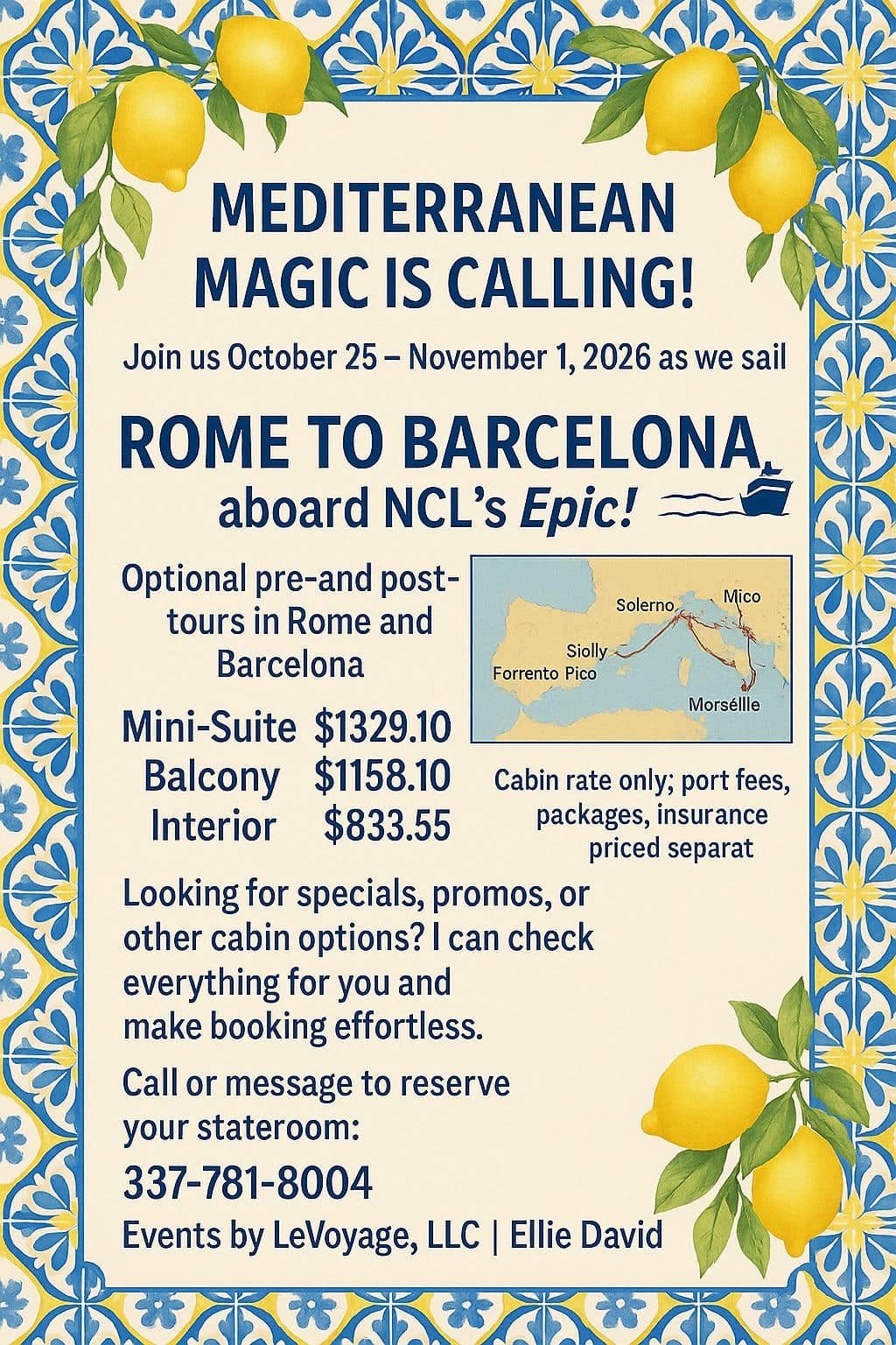 ROME & BARCELONA